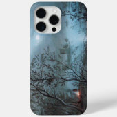 ROMANTISCHE NOCTURNE LANDSCHAP IN BLAUW Case-Mate iPhone CASE (Achterkant)