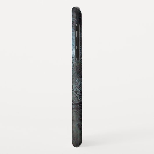 ROMANTISCHE NOCTURNE LANDSCHAP IN BLAUW Case-Mate iPhone CASE (Achterkant/links)