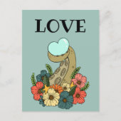 Romantische Octopus Liefde Kaart (Voorkant)