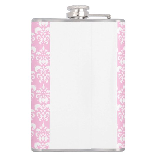 Romantische olifant en hartmoeders heupfles (Achterkant)