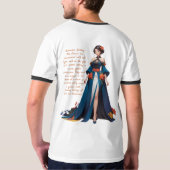 Romantische omgeving t-shirt (Achterkant volledig)