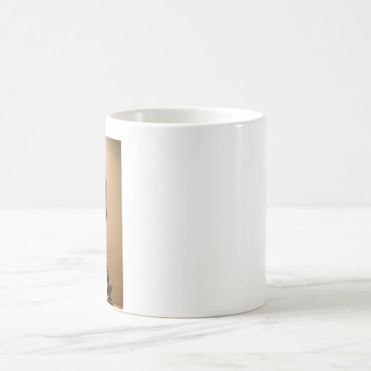 Romantische omhelzing Mok: Unieke kussen Koffiemok (Center)