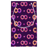 Romantische oneindigheid en hart klein cadeauzakje (Achterkant)