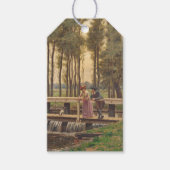 Romantische ontmoetingsplaats (door Edmund Blair L Cadeaulabel (Voorkant)