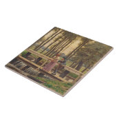 Romantische ontmoetingsplaats (door Edmund Blair L Tegeltje (Zijkant)