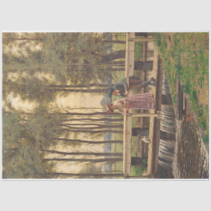 Romantische ontmoetingsplaats (door Edmund Blair L Tissuepapier