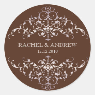 Romantische Ornamenten Sticker