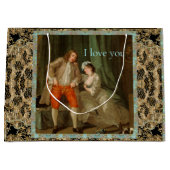 Romantische Oude Wereld Levendig Alle Occasie Groot Cadeauzakje (Voorkant)