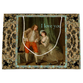 Romantische Oude Wereld Levendig Alle Occasie Groot Cadeauzakje