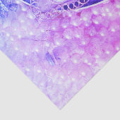 -Romantische Paars-roze losse vlinder Tissuepapier (Detail)