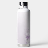 romantische paarse bloemen botanisch waterfles (Rechts)