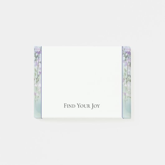 Romantische paarse lavendelbloemen   post-it® notes (Voorkant)