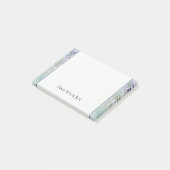 Romantische paarse lavendelbloemen   post-it® notes (Schuin)