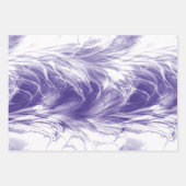 Romantische Paarse papierbladen voor het verpakken Inpakpapier Vel (Voorkant)