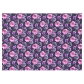 Romantische Paarse & Roze Waterverf Rozen Bloemen Tafelkleed (Voorkant (Horizontaal))