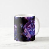 Romantische Paarse Rozen Koffiechocolade Mok (Voorkant rechts)