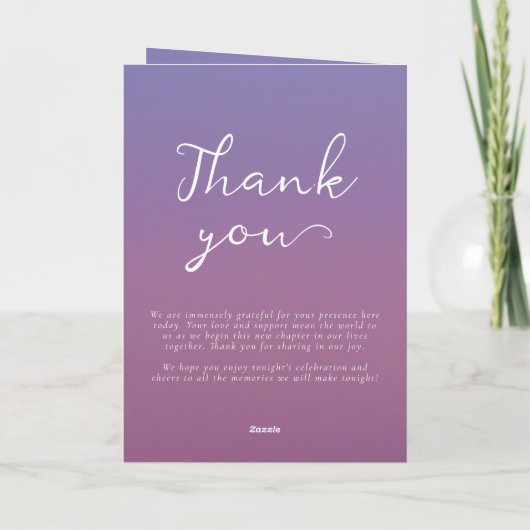 Romantische paarse zonsondergang besneeuwde bergen programma (Achterkant)