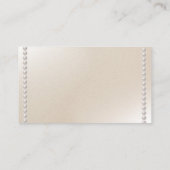 Romantische parels informatiekaartje (Achterkant)