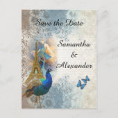  romantische Parijse collage , met uitzondering va Aankondigingskaart (Voorkant)