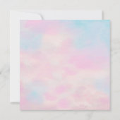 Romantische Pastel Save The Dates – Zachte Roze & (Achterkant)