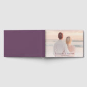 Romantische Pastel Strandfoto Gastenboek (Volledig)