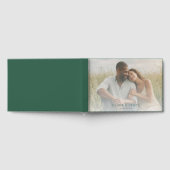 Romantische Pastelgroene Foto Gastenboek (Volledig)
