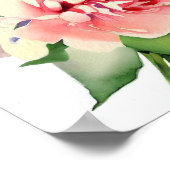 Romantische pastellen, begeleiders Boeket (A) Poster (Hoek)