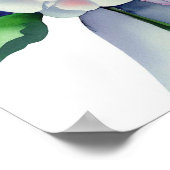 Romantische pastellen, begeleiders Boeket (D) Poster (Hoek)