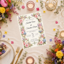 Romantische Pasteltuin Elegantie Bruiloft 