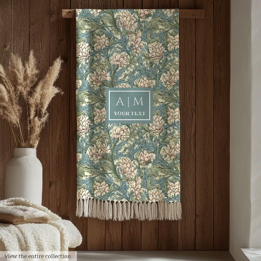 Romantische Pimpernel Morris Geïnspireerd Aangepas Fleece Deken