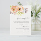 ROMANTISCHE PINK, PAARS, BLAUWE VLOEISSAMENVATTING KAART (Staand voorkant)