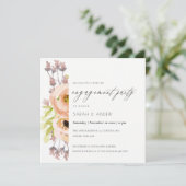 ROMANTISCHE PINK, PAARS, BLAUWE VLOEISTOFFENDE VER KAART (Staand voorkant)