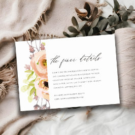 ROMANTISCHE PINK, PAARSE BLAUWE VLOERINGSINFORMATI KAART