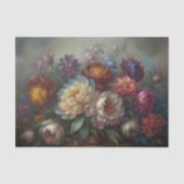 Romantische Pioen Bloemstilleven Decoupage Tissuepapier (Voorkant)