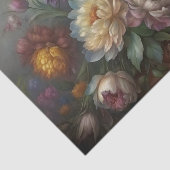Romantische Pioen Bloemstilleven Decoupage Tissuepapier (Detail)