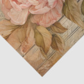 ROMANTISCHE  PIOEN DECOUPAGE TISSUEPAPIER (Detail)