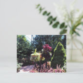 Romantische plaats briefkaart (Staand voorkant)