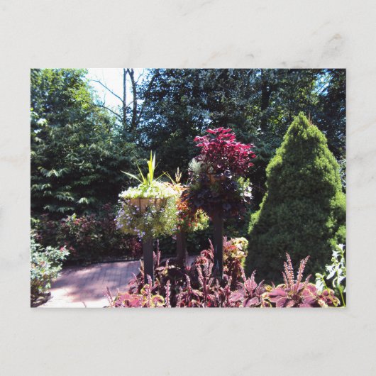 Romantische plaats briefkaart (Voorkant)