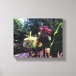 Romantische plaats canvas afdruk