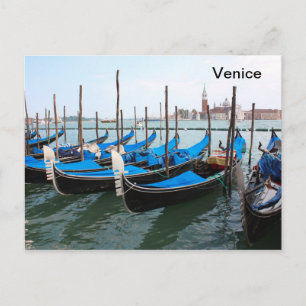 Romantische plaatsen in Venetië Briefkaart