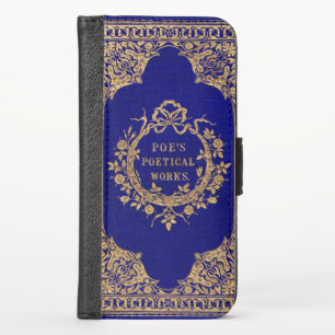 Romantische Poe iPhone Portemonnee Case