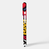 Romantische Pop Kunstillustratie van een liefdevol Case-Mate iPhone Case (Achterkant / Links)