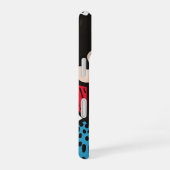 Romantische Pop Kunstillustratie van een liefdevol iPhone 16 Hoesje (Rechterkant)