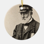  romantische postbode keramisch ornament (Voorkant)