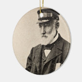  romantische postbode keramisch ornament (Links)