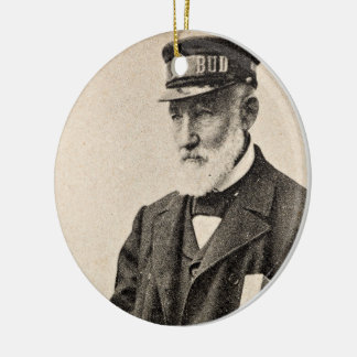  romantische postbode keramisch ornament