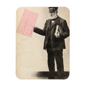  romantische postbode magneet (Verticaal)