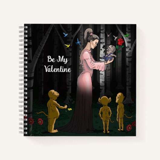 Romantische Prinses Notitieboek (Voorkant)