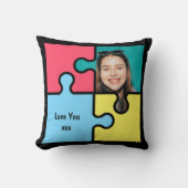 Romantische puzzle Ontbrekend artikel Cadeaut Lief Kussen (Voorkant)