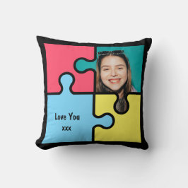 Romantische puzzle Ontbrekend artikel Cadeaut Lief Kussen